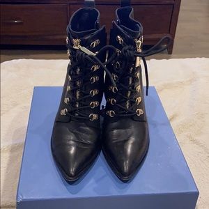 Used Paige Callie Corset Bootie